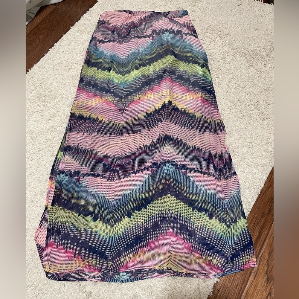 FINAL PRICE!!  Olive & Oak Sheer Bottom Maxi Skirt